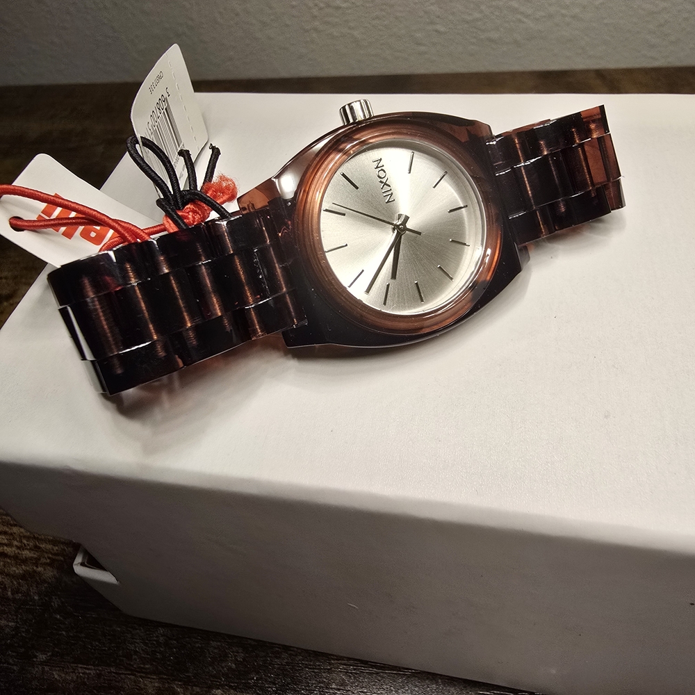Nixon Medium Time Teller Acetate Women's Watch - Picture 9 of 13